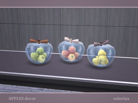 Sims 4 Clutter, Apple Decorations, Sims House Design, Sims 4 Collections, Sims 1, Sims House, Sims 4 Cc, Custom Content, The Sims Resource