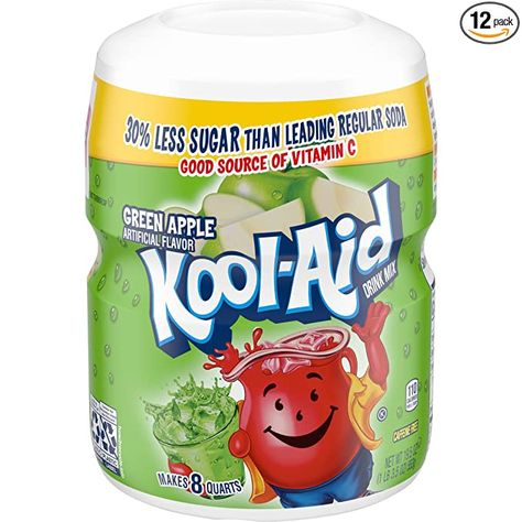 Kool Aid Flavors, Blue Raspberry Lemonade, Apple Drinks, Fanta Can, Tropical Punch, Raspberry Lemonade, Flavored Drinks, Kool Aid, Strawberry Lemonade