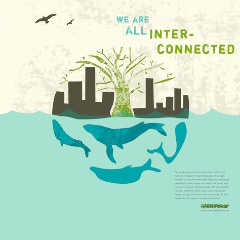 Poster for the non-profit organization, Greenpeace. Environmental Posters, Save Environment, Save Our Earth, Awareness Poster, Environmental Awareness, We Are The World, Environmental Science, Green Life, Save Earth