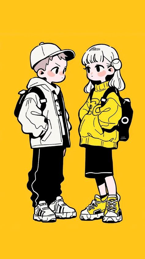 Cute Art Styles Outfit, Art Styles Chibi, Chibi Style Art, Chibi Character Design, Chibi Style, 캐릭터 드로잉, Arte Sketchbook, Chibi Drawings, Cute Couple Art