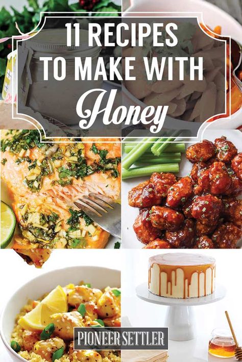 Meals With Honey, Finger Foods With Honey, Cook With Honey, Fresh Honey Recipes, Food Made With Honey, Foods With Honey, Recipes Made With Honey, Honey Food Recipes, Breakfast With Honey