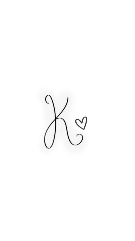 Letter K Finger Tattoo, Small K Tattoos For Women, Small Letter K Tattoo, Tiny K Tattoo, Kyle Tattoo Name, Small K Tattoo, Letter K On Nails, Initial Tattoo K, K Font Design