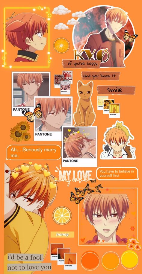 Fruits Basket Kyo Sohma orange aesthetic wallpaper Orange Anime Wallpaper Aesthetic, Fruit Basket Wallpaper Aesthetic, Orange Aesthetic Wallpaper Anime, Kyo Sohma Wallpaper Aesthetic, Fruits Basket Aesthetic Wallpaper, Kyo Sohma Aesthetic, Fruits Basket Kyo Wallpaper, Orange Wallpaper Anime, Anime Orange Aesthetic