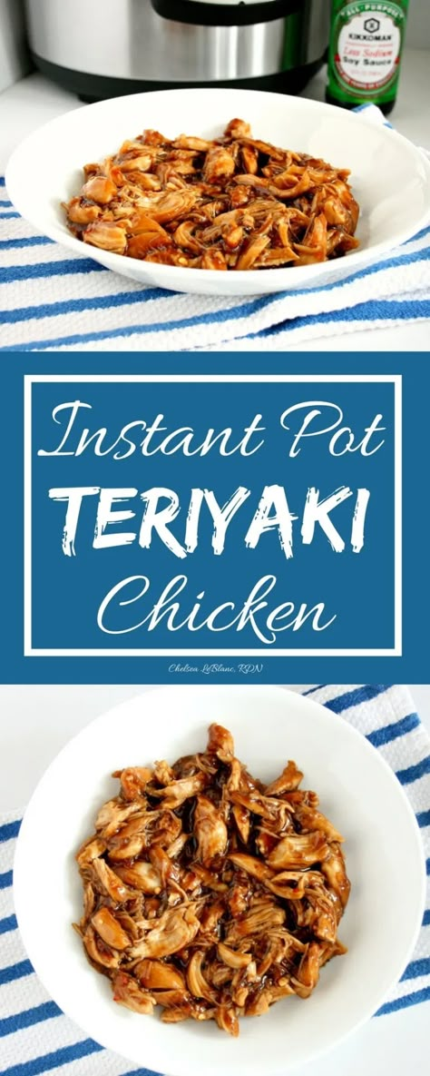 Instant Pot Chicken Teriyaki, Instapot Meals, Chicken Teriyaki, Think Food, Instapot Recipes, Instant Pot Pressure Cooker, Teriyaki Chicken, Instant Pot Chicken, Pressure Cooker Recipes