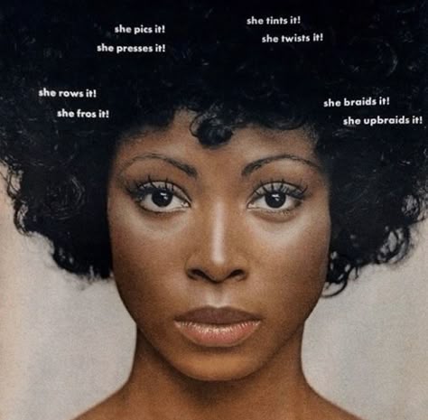 70s Black Women, Hair Advertisement, Black Glamour, I Love Being Black, Vintage Black Glamour, Black Photography, 60s Retro, Black Femininity, Sisterlocks