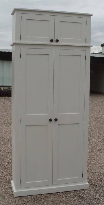 Hall Cupboards Built In, Hall Coat Storage, Landing Storage Cupboard, Coat Wardrobe Hallway, Diy Coat Cabinet, Porch Cupboard Ideas, Coat Cupboard Ideas Hallways, Hallway Coat Cupboard, Hall Coat Cupboard