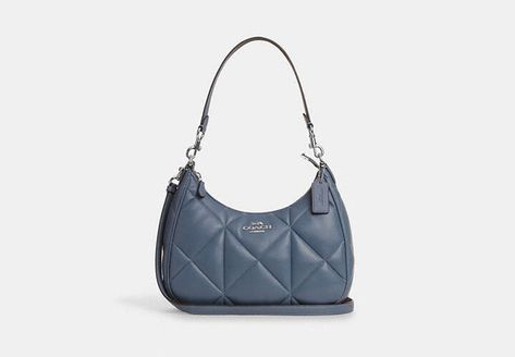 Coach Outlet, Gift Guides, Diamond Quilt, Nappa Leather, Hobo Bag, 4 H, Zip Pockets, Outlet, Quilting