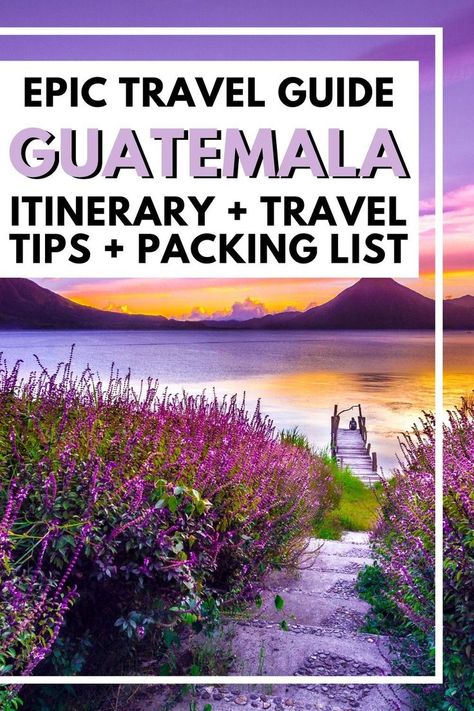 Guatemala Itinerary, South America Travel Destinations, Destination Travel, Guatemala Travel, Lake Atitlan, Travel Globe, Central America Travel, Where To Travel, South America Travel