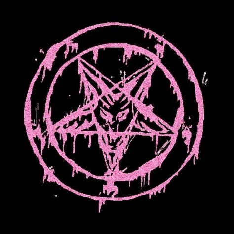 The Satanic Bible, Pink Goth, Pink Grunge, Goth Wallpaper, Halloween Wallpaper Iphone, Goth Art, Goth Aesthetic, Creepy Cute, Aesthetic Images