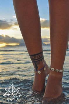 Maori Ankle Tattoo For Women, Native American Ankle Tattoos, Polynesian Ankle Tattoo For Women, Band Ankle Tattoo, Samoan Ankle Tattoo For Women, Cuff Tattoo Ankle, Boho Ankle Tattoo, Wrapped Ankle Tattoos, Hawaiian Ankle Tattoo