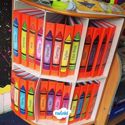 Crayon Themed Classroom, Prek Classroom, Drawer Labels, Creative Area, Classroom Organisation, Classroom Labels, New Classroom, Teacher Organization, Classroom Setup