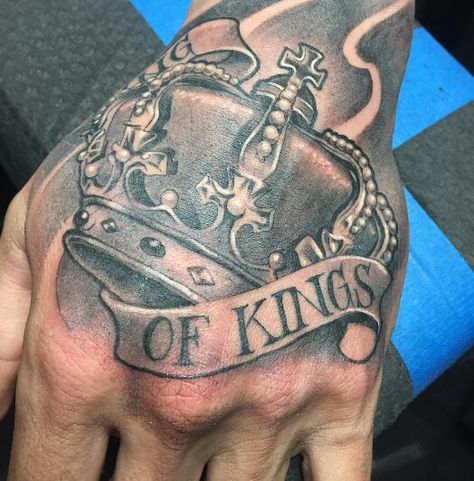 THANK YOU!-- WRITTING OF TRUE GODS KING MESSAGES MY TEXT MESSAGES!- PITTY FOR THE WORLD COMPASION OF TRUE GODS KINGS! On Hand Tattoo, Hals Tattoo Mann, Tattoos On Hand, King Tattoo, Tattoo On Hand, Knuckle Tattoos, Money Tattoo, Hand Meaning, King Tattoos