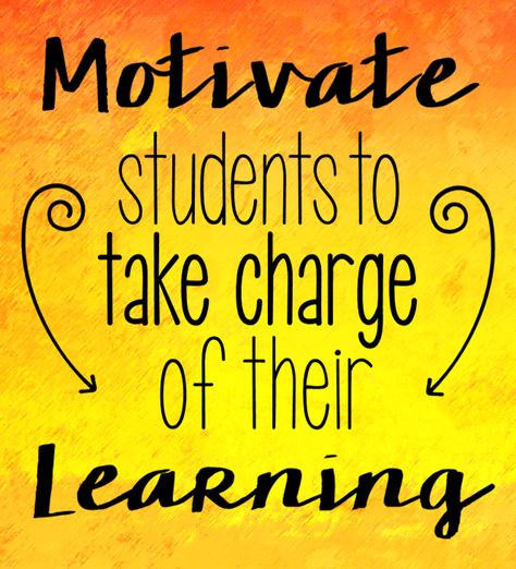 Motivate Students to Take Charge of Their Learning - Why it's important to encourage kids to take ownership of the learning process Spoon Feeding, Motivate Students, Education Positive, Instructional Coaching, Student Resources, Education Quotes For Teachers, Education Motivation, Education Kindergarten, Student Motivation