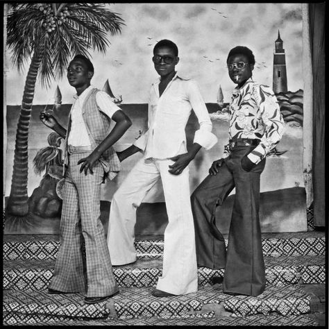 The big picture: a taste of freedom in 1970s west Africa | Photography | The Guardian Africa Photography, Painted Backdrops, Reggae Music, Youth Culture, African History, Black N White Images, Studio Portraits, West Africa, Portrait Photo