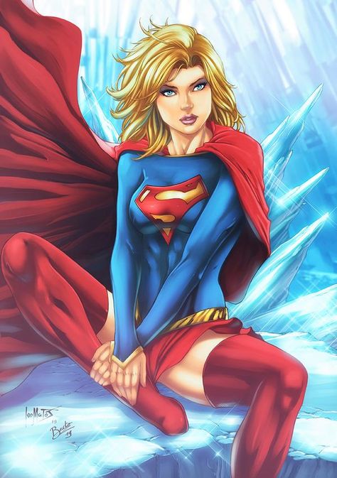 Supergirl by diabolumberto on DeviantArt Batman Christian Bale, Comics Anime, Supergirl Dc, Superman Family, Univers Dc, Super Girl, Dc Comic, Comics Girl, Dc Characters