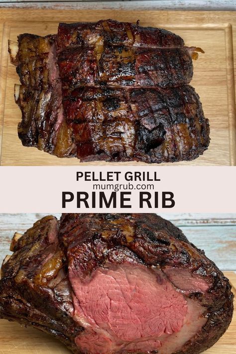 Pellet Grill Prime Rib Boneless Standing Rib Roast How To Cook, Boneless Prime Rib Roast Recipe Ovens, Prime Rib Roast Oven Boneless, Boneless Prime Rib Roast Oven Easy, Boneless Prime Rib Roast Oven, Prim Rib, Boneless Rib Roast, Prime Rib Roast Recipe Ovens, Boneless Prime Rib