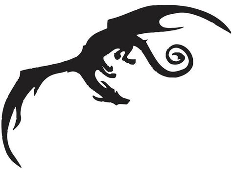 Smaug  Dragon  LOTR 2  Vinyl Decal  MOVML311 by Stickeesbiz, $4.00 Smaug Dragon, Dragon Silhouette, Tattoo Now, Dragon Tattoo Designs, Celtic Tattoos, Silhouette Png, Gandalf, Skull Tattoos, Trendy Tattoos