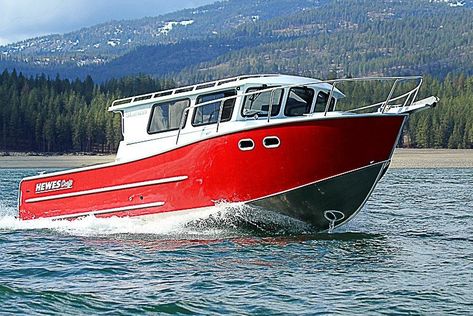 Hewescraft Boats, Halibut Fishing, Rogue Wave, Bottom Fishing, Sport Fishing Boats, Protect Water, Amphibious Vehicle, Boat Ideas, Blue Boat