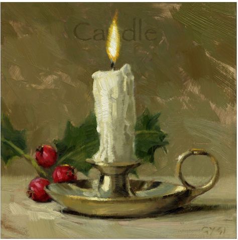 Candle Quotes, Canvas Art Quotes, Christmas Message, Candle Canvas, Painted Candles, Candle Art, Jingle Bell, Christmas Paintings, Oil Lamp