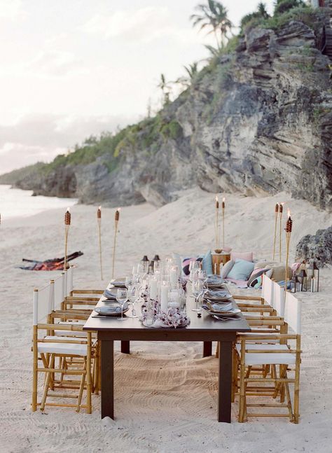 Looks Like We Found the Best Place to Have a Relaxed, Carefree Destination Wedding Destination Wedding Flowers, Bermuda Wedding, Gramercy Park Hotel, City Wedding Venues, Brooklyn Winery, Beach Walking, Jose Villa, Beach Bonfire, Destination Wedding Photos