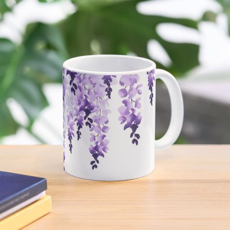 11oz ceramic mug featuring wraparound print. Available in two shapes. Dishwasher safe. Poterry Painting Mug, Ceramic Mug Glaze Ideas, Ceramic Cafe Ideas, Mug Painting Ideas Diy, Porcelain Painting Ideas, Collage Dorm Room, Aesthetic Mugs, Big Mugs, Collage Dorm