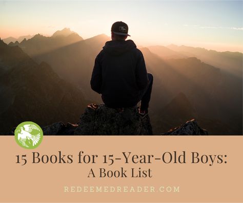 15 Books for 15-Year-Old Boys: A Book List Book Discussion, Historical Books, Fiction And Nonfiction, Books For Boys, Book List, Chapter Books, Mystery Thriller, Graphic Novels, A Teen