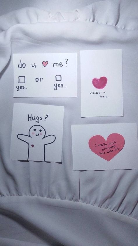 Cute Writing Ideas For Boyfriend, Cute Small Drawing For Boyfriend, Gifts For Boyfriend Diy Creative, Kartu Ulang Tahun Diy, Boyfriend Scrapbook, Hadiah Diy, Cute Writing, Cute Text Quotes, Love Scrapbook