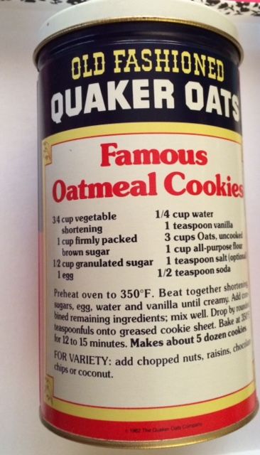 Quaker Oats Oatmeal Cookies, Oatmeal Cookie Recipe, Cookie Sandwich, Quaker Oats, Cooking Cookies, Oats Quaker, Oatmeal Cookie, Oatmeal Cookie Recipes, Oatmeal Raisin Cookies