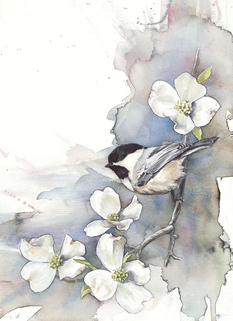 When I’m Not Working As A Biologist, I Paint Watercolor Birds | Bored Panda Bird Watercolor Paintings, 수채화 그림, Bird Drawings, Watercolor Inspiration, Watercolor Bird, Watercolor Animals, Birds Painting, الرسومات اللطيفة, Watercolor And Ink