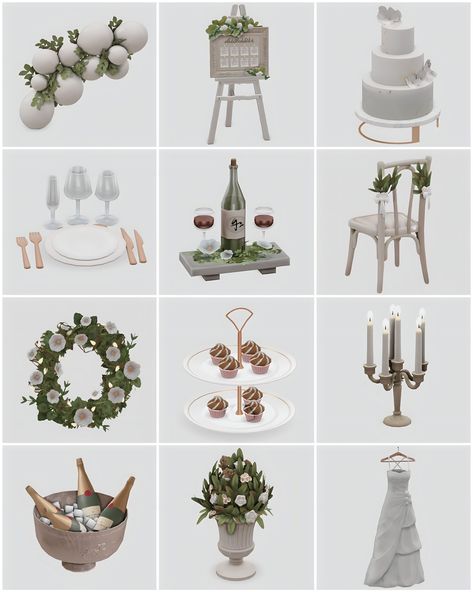 Sims 4 Wedding Day Essentials CC Finds Sims 4 Cc Wedding Furniture Patreon, Sims 4 Cc Wedding Mods, Sims 4 Wreath Cc, Sims 4 Mods Wedding, Functional Objects Sims 4 Cc, Sims 4 Wedding Decor Cc, Sims 4 Cc Recs, The Sims 4 Wedding Cc, Sims 4 Cc Wedding Decor