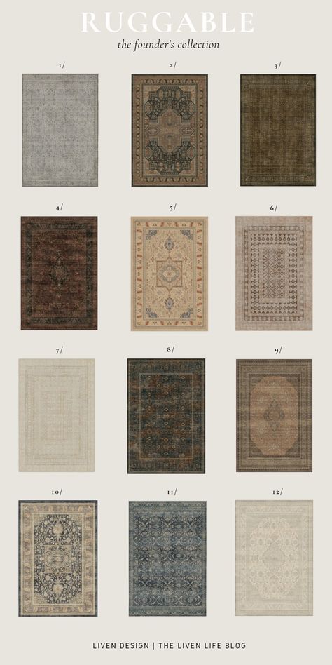 Ruggable rugs. machine washable rug. spillproof rug. performance rug. vintage style rug. Ruggable Founder's Collection. antique rug. easy to care for rug. stain proof rug. washable rug. timeless rug. traditional rug. persian rug. oriental rug. distressed rug. moody rug. rug pad. removable rug cover. Moody Rug, Rose Gold Rug, Ruggable Rugs, Vintage Style Rugs, Ruggable Rug, Layered Rugs, Rug Persian, Distressed Rug, Rug Stain