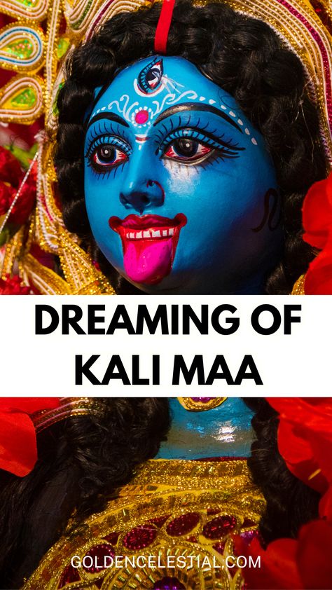 The Power of Seeing Kali Maa in a Dream Kleem Mantra Benefits, Maa Kali Aesthetic, Maa Kali Mantra, Maa Kali Art, Kali Mata Mantra, Kali Aesthetic, Hinduism Aesthetic, Kali Devi, Mahakali Maa