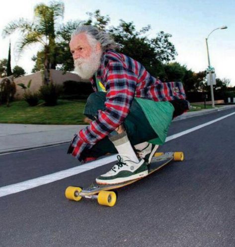 Old skater, elderly skater, Victor Earhart, cool old man Hugh Holland, Rough Riders, Elderly People, Gangsta Rap, Young At Heart, Old Age, Old People, 인물 사진, Old Man