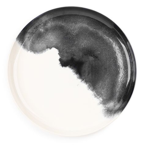 Thyme & Table Grey Drip Stoneware Round Dinner Plate - Walmart.com Thyme And Table, Black Dinnerware, Beautiful Compliments, Blue Dinnerware, Cookware Set Stainless Steel, Winter Frost, Food Storage Bags, Stainless Steel Cookware, The Dinner