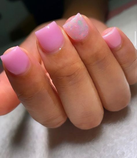 Kids Nail Designs, Girls Nail Designs, Overlay Nails, Glitter Nails Acrylic, Acrylic Toe Nails, Hard Nails, Colored Acrylic Nails, Girly Acrylic Nails, French Tip Acrylic Nails