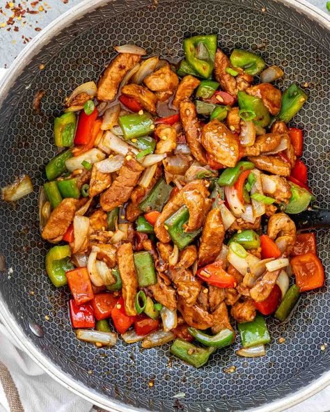 Pork With Vegetables, Szechuan Pork, Pork Stir Fry Recipes, Crunchy Veggies, International Dishes, Jo Cooks, Pork Stir Fry, Stir Fry Recipe, Spicy Dishes