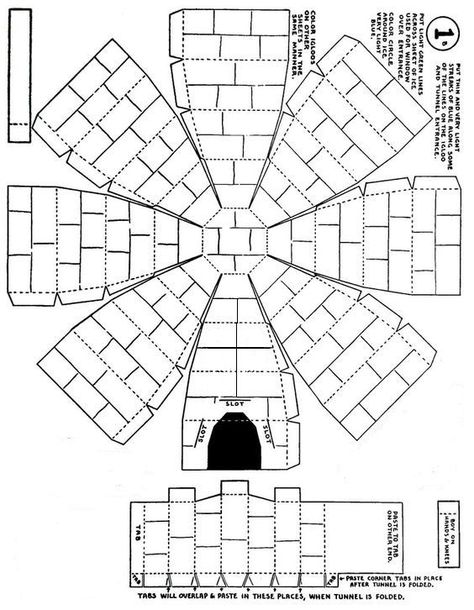 Igloo Template, Snow Igloo, Igloo Craft, Preschool Binder, Native American Projects, Adventure Crafts, Dramatic Play Preschool, Library Inspiration, Paper Box Template