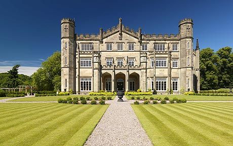 A Grade II listed stately home believed to be the inspiration behind P G   Wodehouse's Blandings Castle is up for sale for £1.75m. Georgian Style Homes, Electric Gates, Period Property, Wooden Pergola, Enchanted Home, Wrought Iron Gates, Country Houses, Iron Gates, Billiard Room