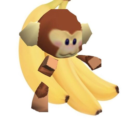 Monkey In Banana Suit Pfp, Banana Monkey Pfp, Pink Cat Headphones, Monkey With Glasses, Banana Icon, Banana Meme, Monkey With Headphones, Pink Butterfly Wings, Kawaii Girls Real