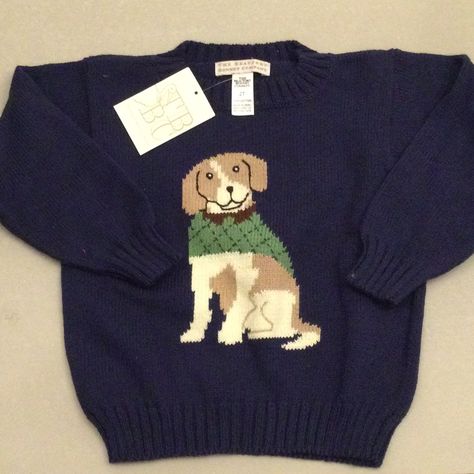 Nwt Tbbc Isaacs Intarsia Sweater 7t 8t 10 12 Hand Embroidery Sweater, Sweater Graphic Design, Red Crew Neck Sweater, Sweater Graphic, Intarsia Sweater, Sweater Ideas, Learning Tips, Beaufort Bonnet Company, Beaufort Bonnet