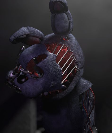 FNaF 2/Withered Bonnie Withered Freddy, Withered Bonnie, Foxy And Mangle, Freddy 2, Fnaf Foxy, Toy Bonnie, Animatronic Fnaf, Fnaf 1, Indie Horror