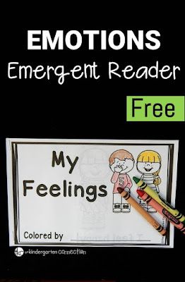 Prek Feelings Activities, Emergent Readers Free, Emergent Readers Kindergarten, Quotes Deep Motivational, Deep Motivational Quotes, Emotions Preschool, Feelings Activities, Emotions Activities, Social Emotional Activities