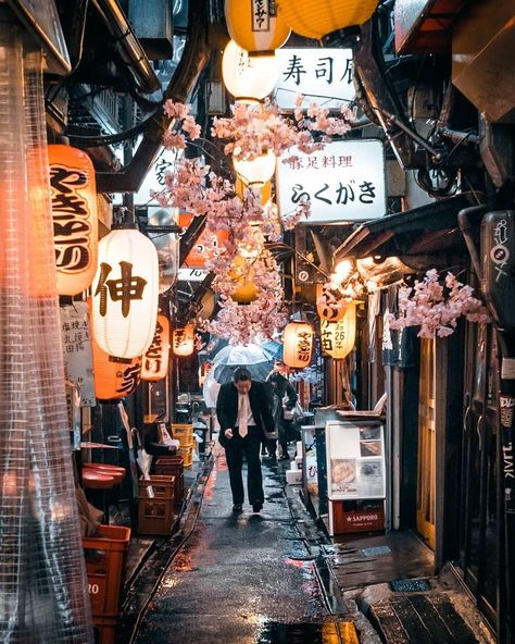 Did you know that Omoide Yokocho is also known as Piss Alley. It was named that way because of the fact that in the late 1940's, it was a drinking quarter filled with bars with cheap drinks and food. Since there were no toilets there, patrons usually relieved themself on the nearby train tracks and that why the whole place got the name Piss Alley.⁣⁣ 📷 antonio_sbarra⁣⁣ Places In Tokyo, Drinks And Food, Sapporo, Train Tracks, Toilets, Japan Travel, That Way, Cityscape, The Good Place