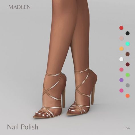 Toe Nail Polish, Sims 4 Nails, Sims 4 Cheats, Sims 4 Tsr, Die Sims 4, Sims 4 Cas Mods, The Sims 4 Pc, Cc Shoes, Sims 4 Cc Shoes