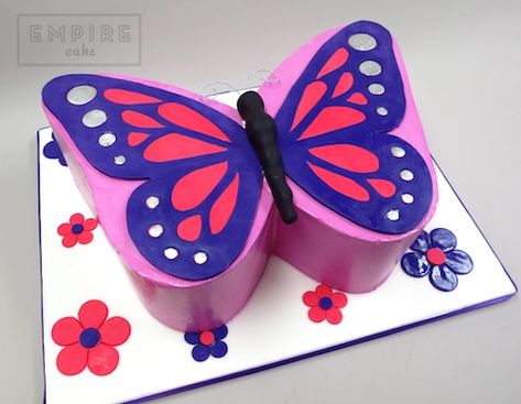 Butterfly-Shaped Cake - Empire Cake