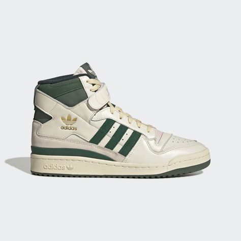 Team Dark, Unisex Shoes Sneakers, Adidas High Tops, Off White Mens, Adidas Forum, High Shoes, Adidas Sneaker, Mein Style, Unisex Shoes