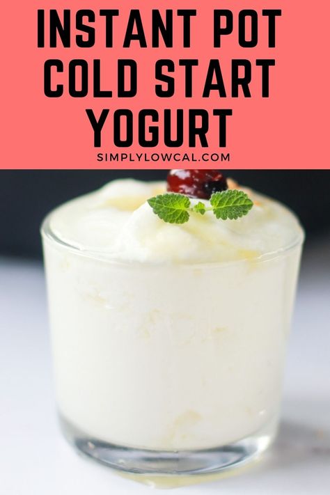 This Instant Pot Yogurt Cold Start recipe transforms ultra-pasteurized milk and a Greek yogurt starter into rich and irresistibly creamy homemade yogurt with the option for a fun flavor. It’s perfect with healthy toppings, in smoothies and smoothie bowls, and in recipes that call for yogurt, mayo, or sour cream. Ninja Foodi Yogurt, Activia Yogurt, Instant Pot Yogurt Recipe, Yogurt Starter, Pasteurized Milk, Uht Milk, Instant Pot Yogurt, Non Dairy Creamer, Ninja Recipes