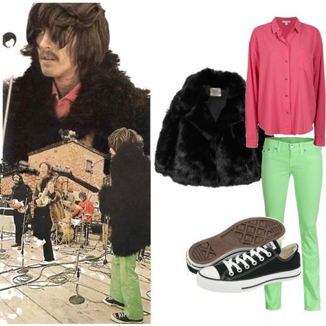 George Harrison Clothes, George Harrison Costume, George Harrison Get Back Outfit, George Harrison Outfit Ideas, George Harrison Inspired Outfit, George Harrison Rooftop Concert, George Harrison Rooftop, George Harrison Outfit, George Harrison Style