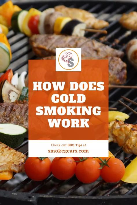 How does cold smoking work at smokegears.com Frozen Steak, Bbq Hacks, Smoked Meat Recipes, Bbq Chicken Recipes, Smoker Recipes, Smoked Food Recipes, Healthy Routine, Bbq Pork, Deli Meat