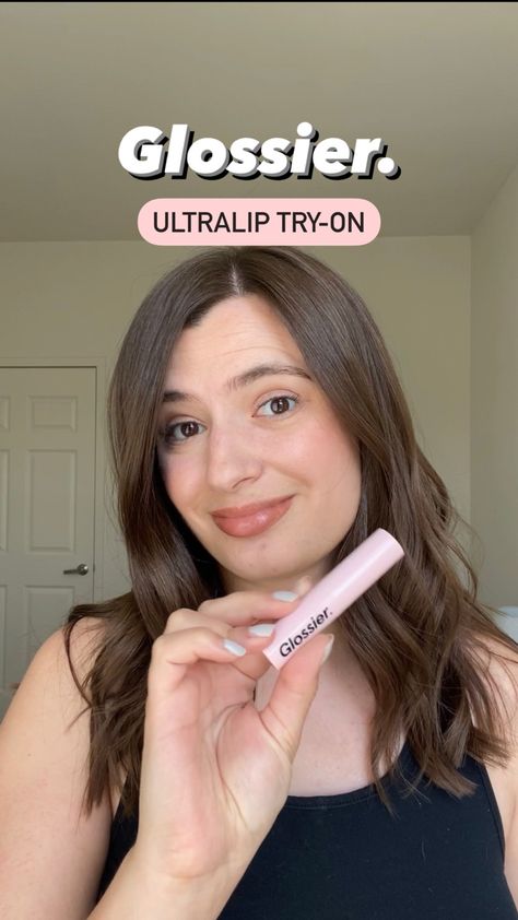 Glossier’s lipstick Ultralip is so creamy and weightless! Glossier Villa Ultralip, Glossier Ultralip Villa, Glossier Ultra Lip Villa, Ultralip Glossier, Glossier Lipstick, Skin Care Tutorial, All Things Beauty, Try On, Hair Straightener